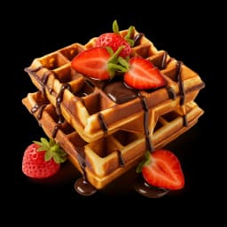 Strawberry Waffles